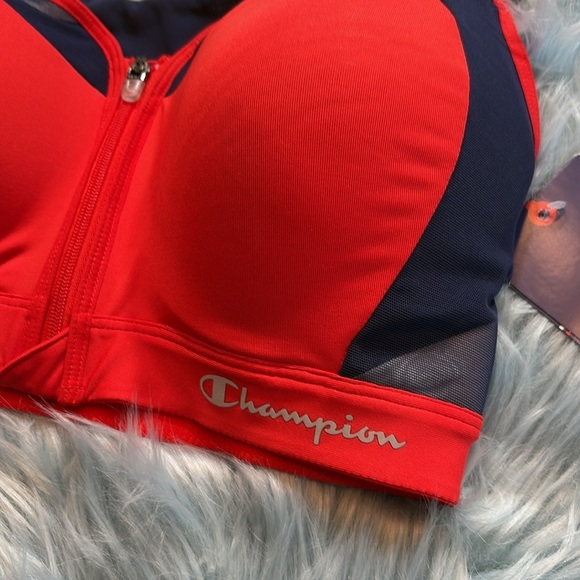 NWT Champion Motion Control Zip Sports Bra sz 34DD - Picture 6 of 10
